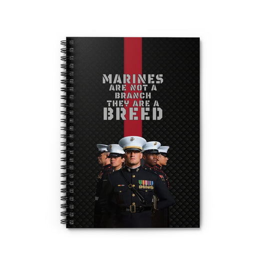 Marine Corps Pride Spiral Notebook, Military Journal