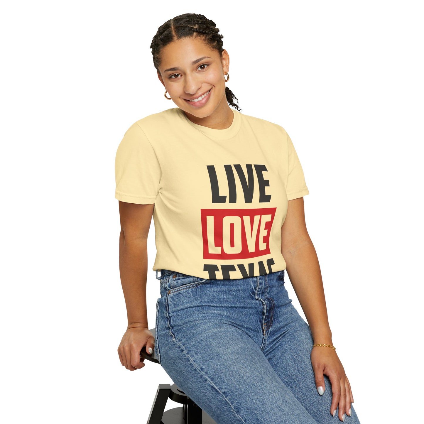 Live Love Texas Unisex T-Shirt | Casual Texas Pride Tee