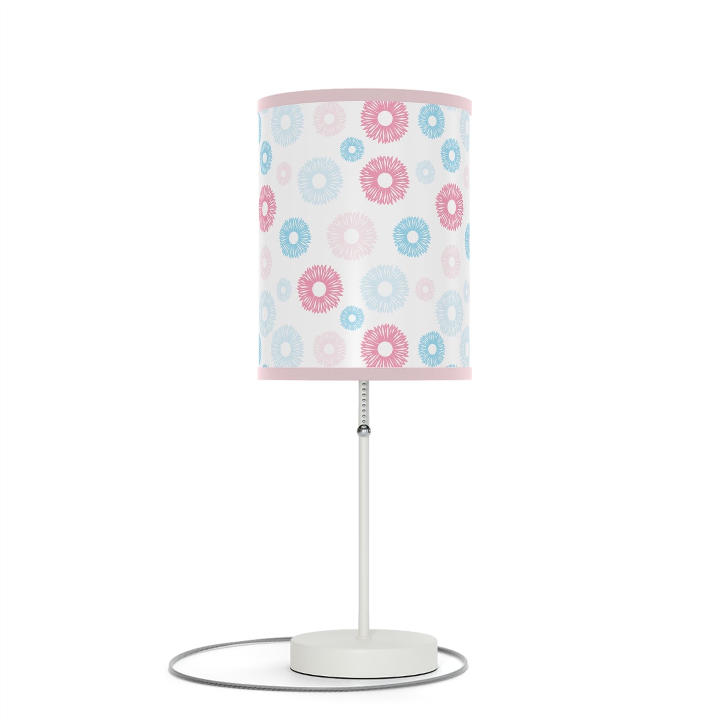 Floral Embrace Lamp on a Stand, US|CA plug / White