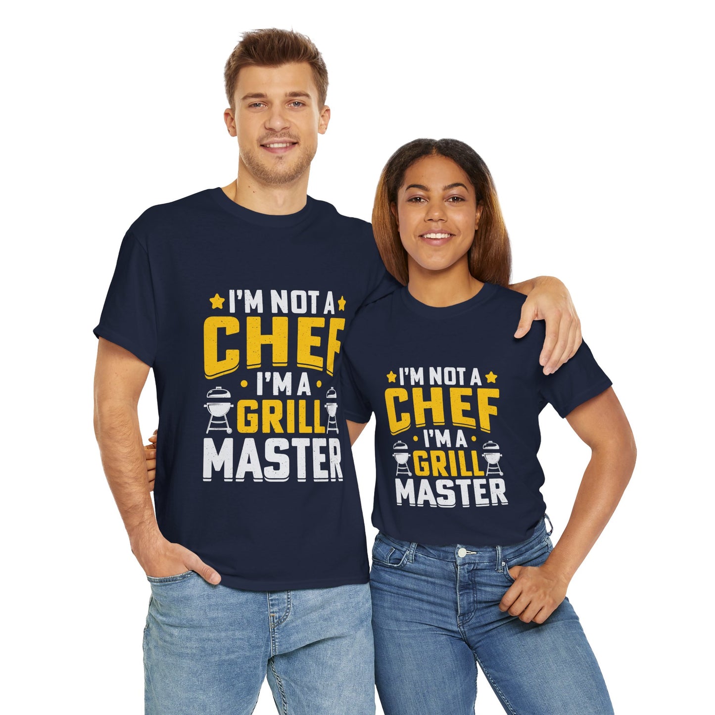 Grill Master Unisex Heavy Cotton Tee - Perfect Gift for BBQ Lovers