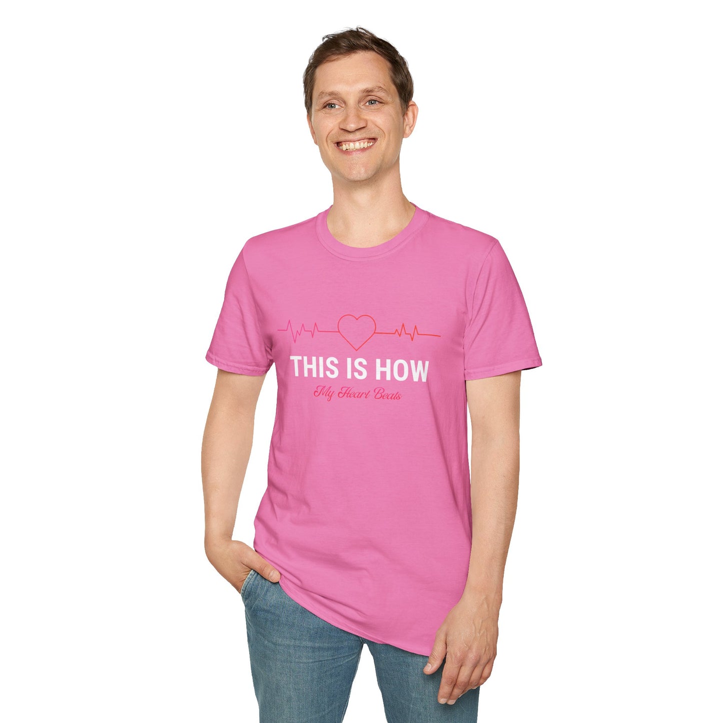 This Is How My Heart Beats Unisex Softstyle T-Shirt