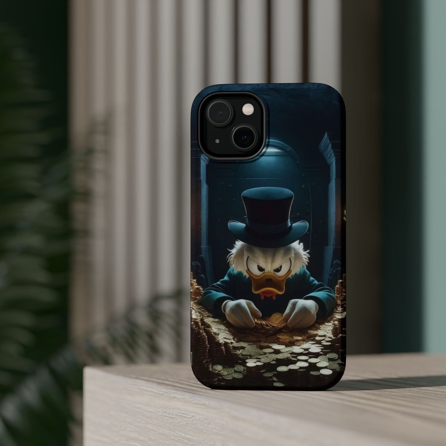 Magnetic Phone Case - Scrooge McDuck Design