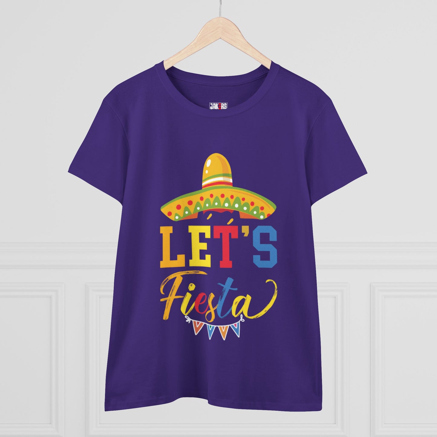 Women’s Fiesta Tee - Celebrate in Style with Fun ‚Let's Fiesta‘ Design