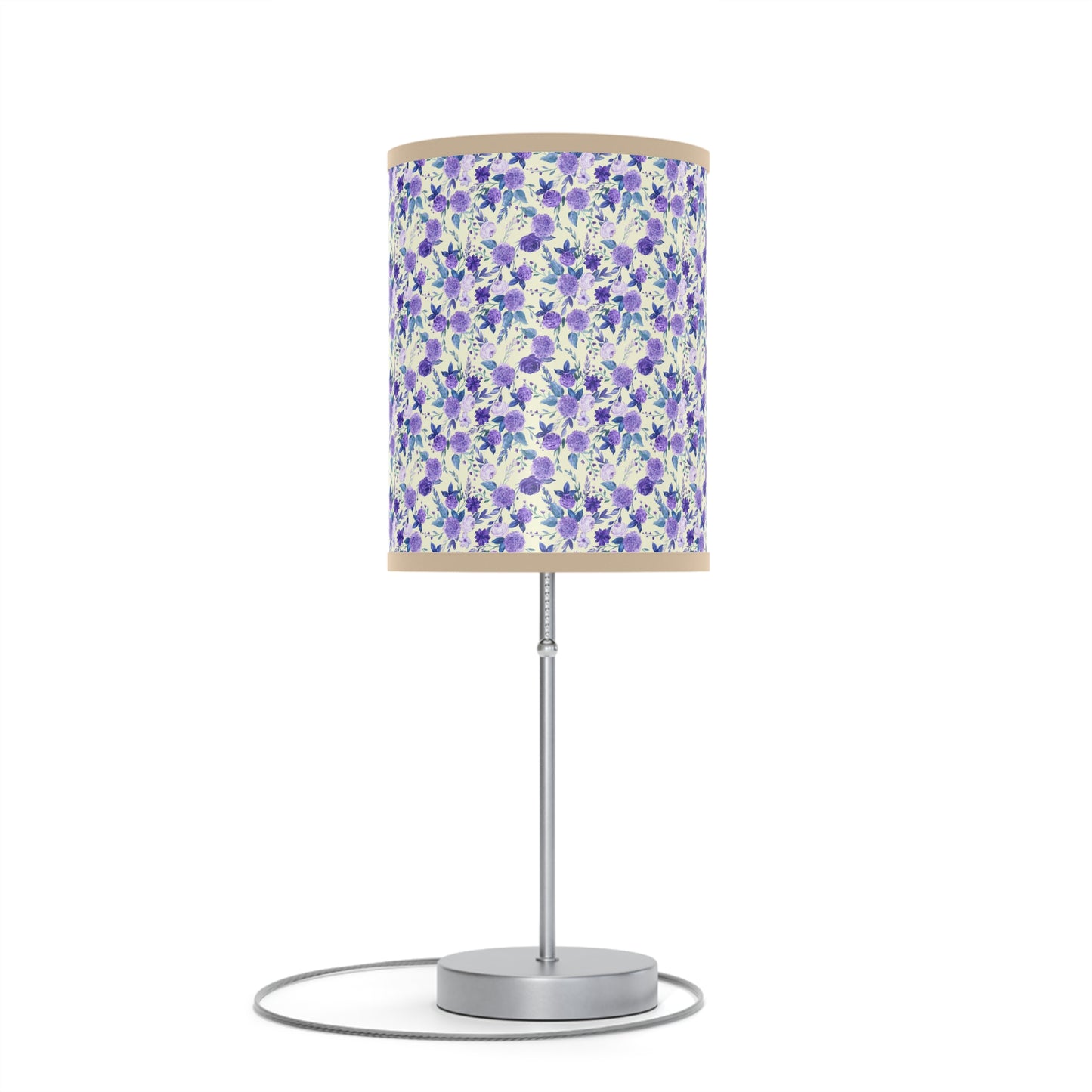 Violet Lamp on a Stand, US|CA plug / White