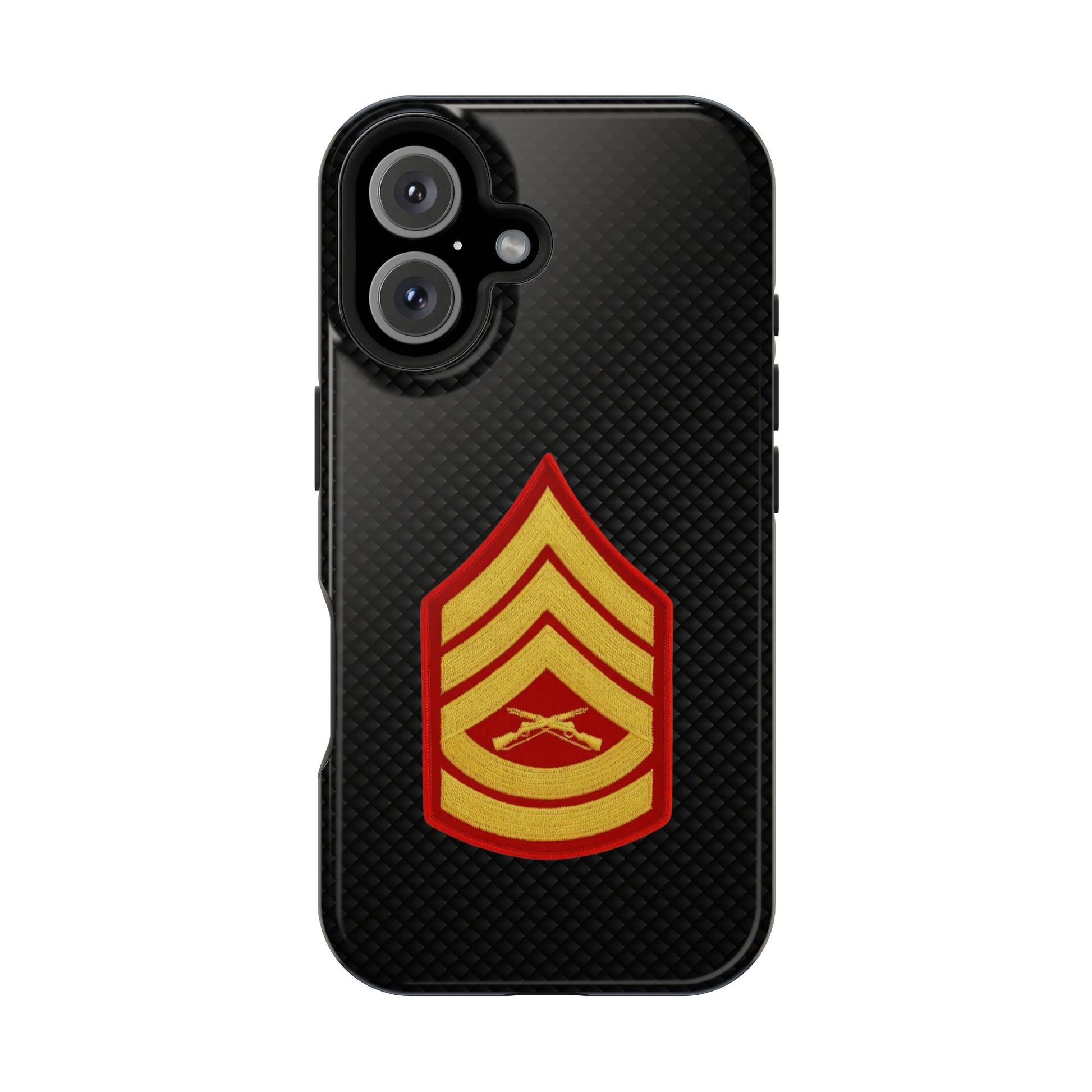 Rank Insignia Impact-Resistant Cases, Gunnery Sergeant