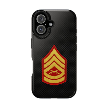 Rank Insignia Impact-Resistant Cases, Gunnery Sergeant
