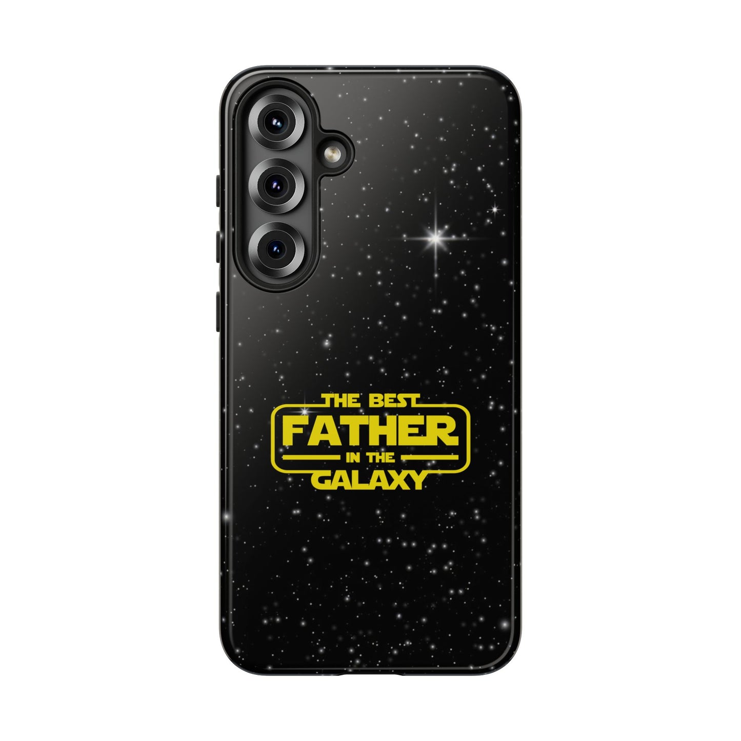 Galaxy-Themed Samsung Tough Case - Perfect Gift for the Best Father