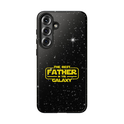 Galaxy-Themed Samsung Tough Case - Perfect Gift for the Best Father
