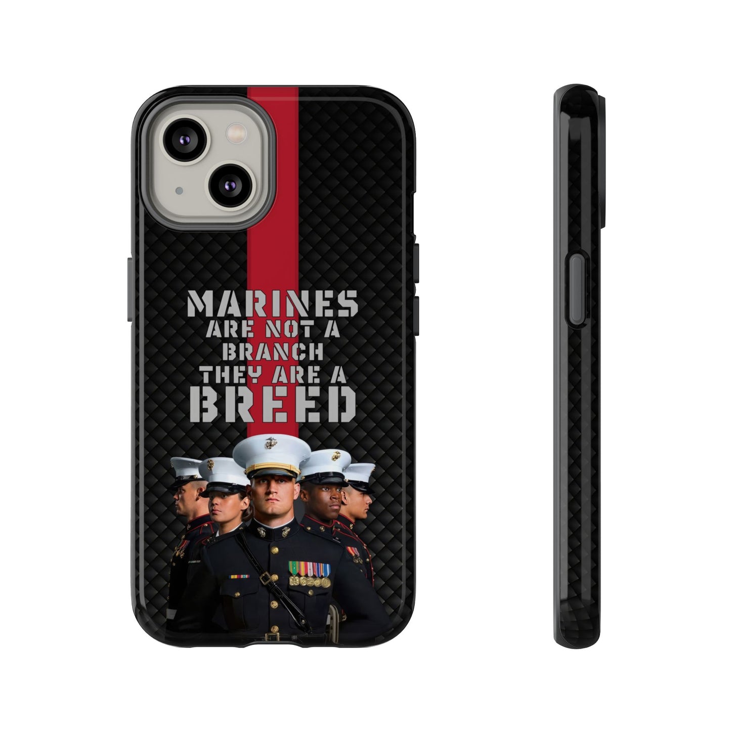 Marine Corps Tough iPhone Case - Proud Military Supporter
