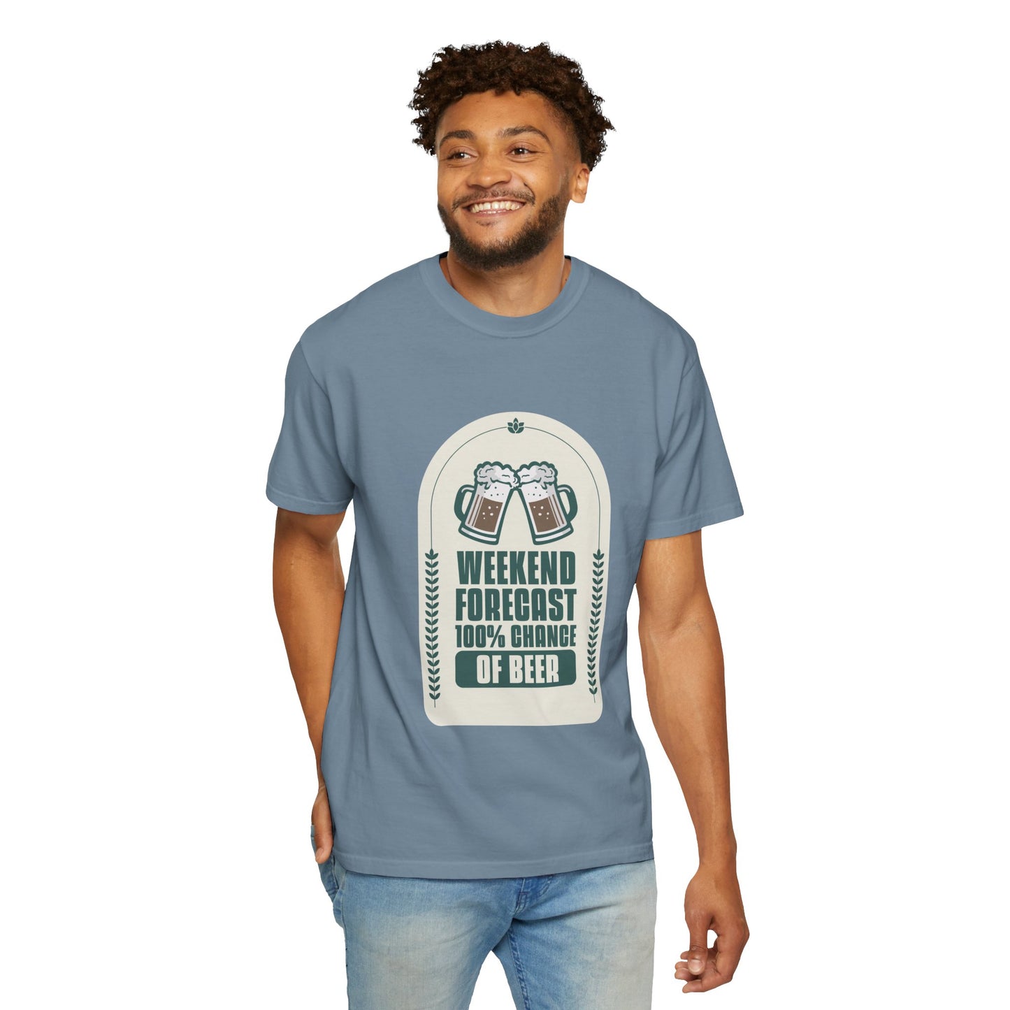Weekend Forecast 100% Chance Of Beer T-shirt