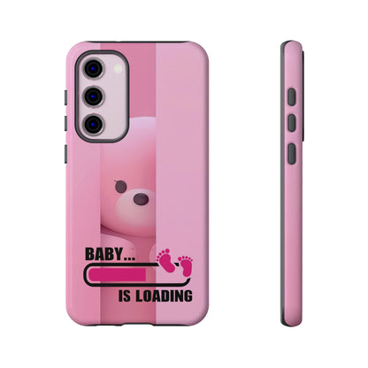 Cute Baby Loading Tough Case - Expecting Parents Accessory