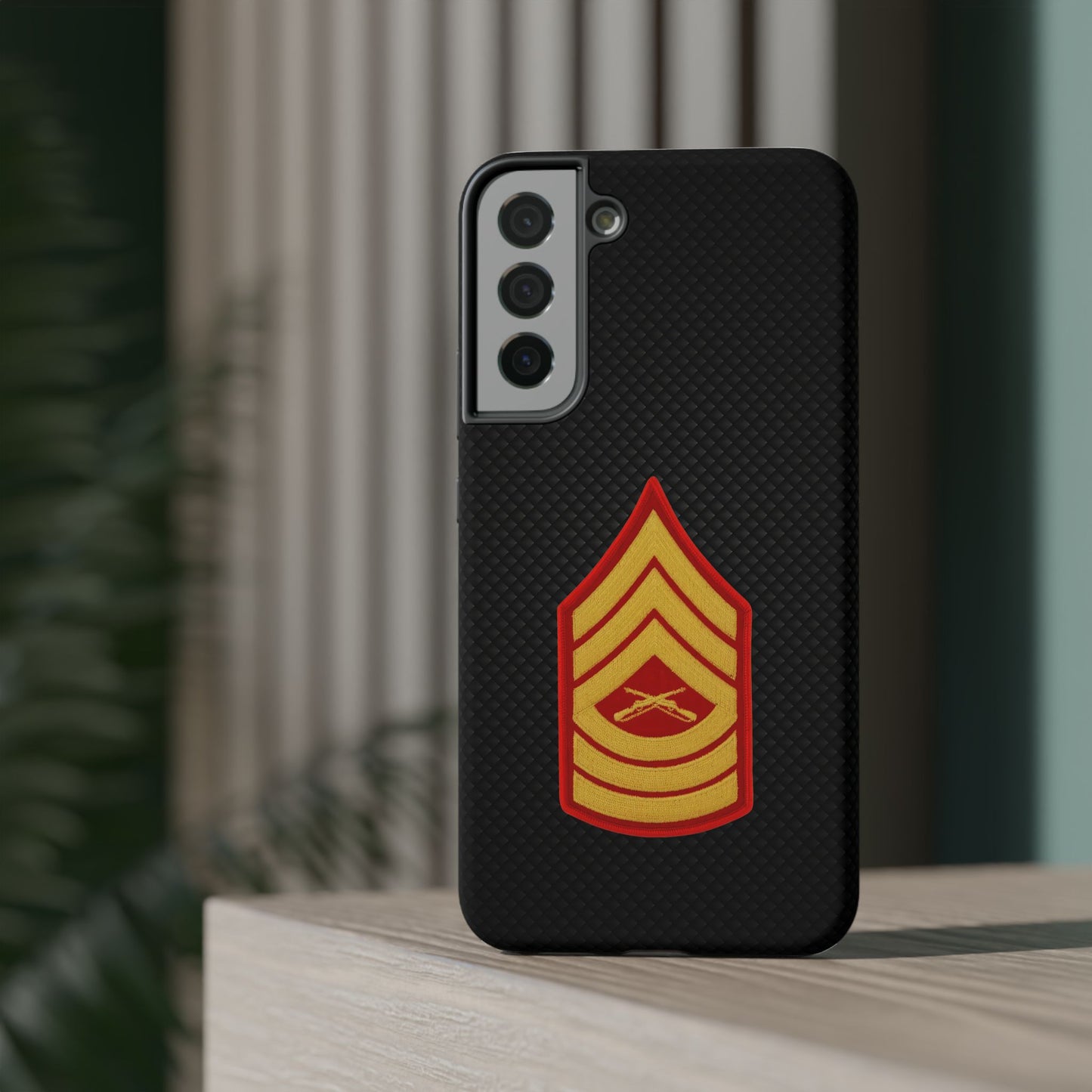 Rank Insignia Impact-Resistant Cases, Master Sergeant