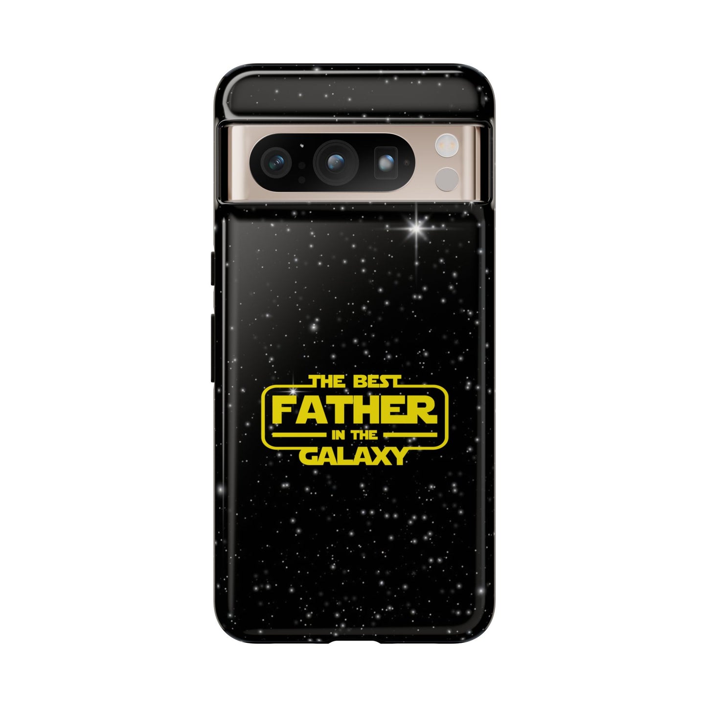 Galaxy-Themed Google Pixel Tough Case - Perfect Gift for the Best Father