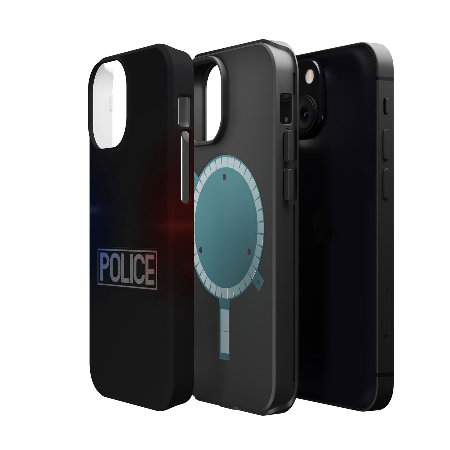 Police Magnetic Phone Case