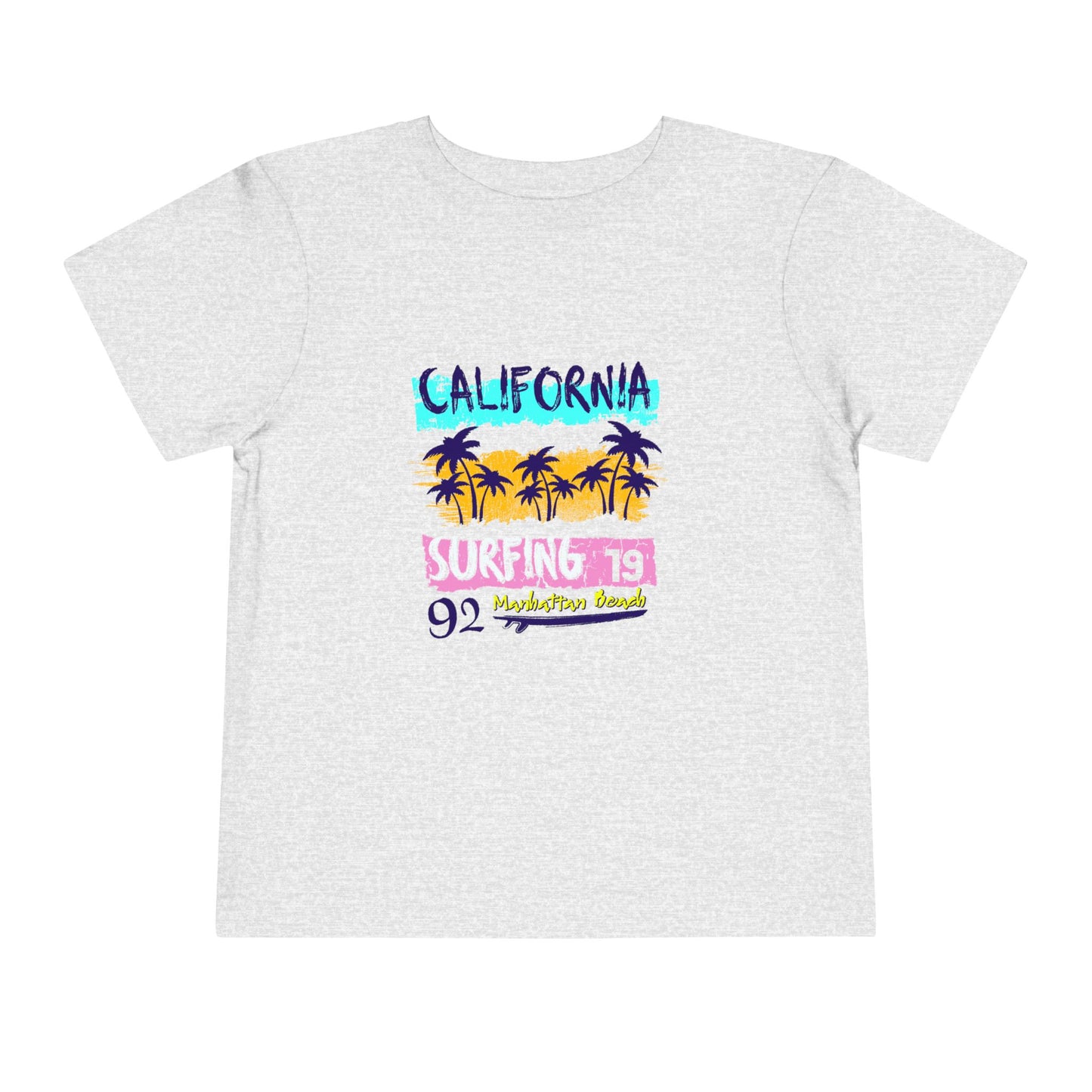 California Surfing Toddler Short Sleeve Tee