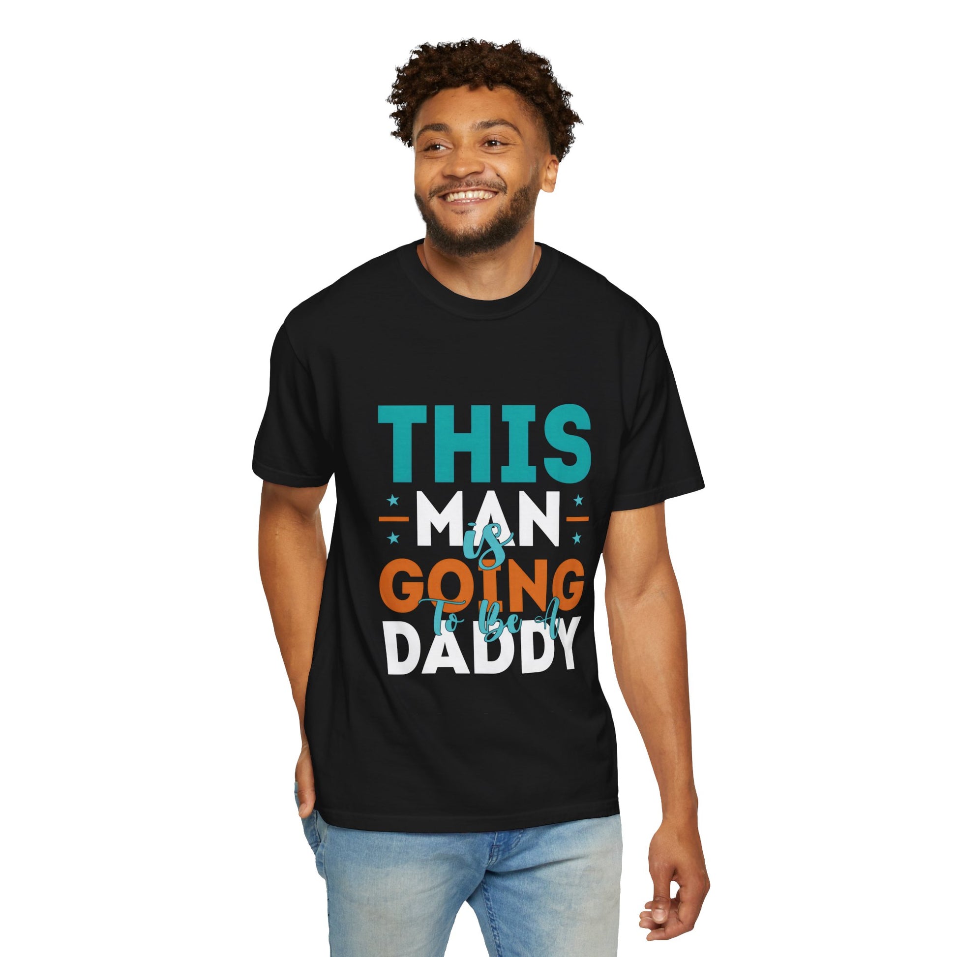 Funny Daddy-To-Be T-Shirt - Unisex Garment-Dyed Tee