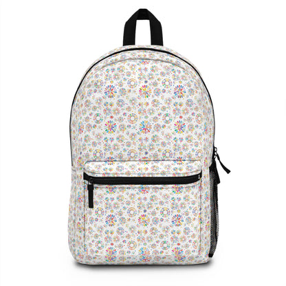 Vibrant Vibes Backpack / White