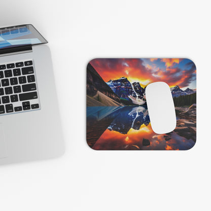 Nature Mouse Pad, Sunset in Montana