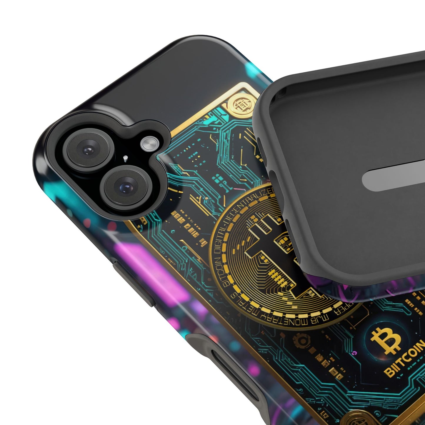 Bitcoin Magnetic Phone Case, Unique Phone Cover
