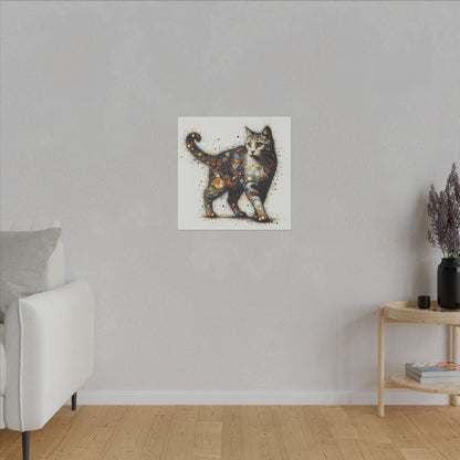 Purrfect Expression - Canvas Print