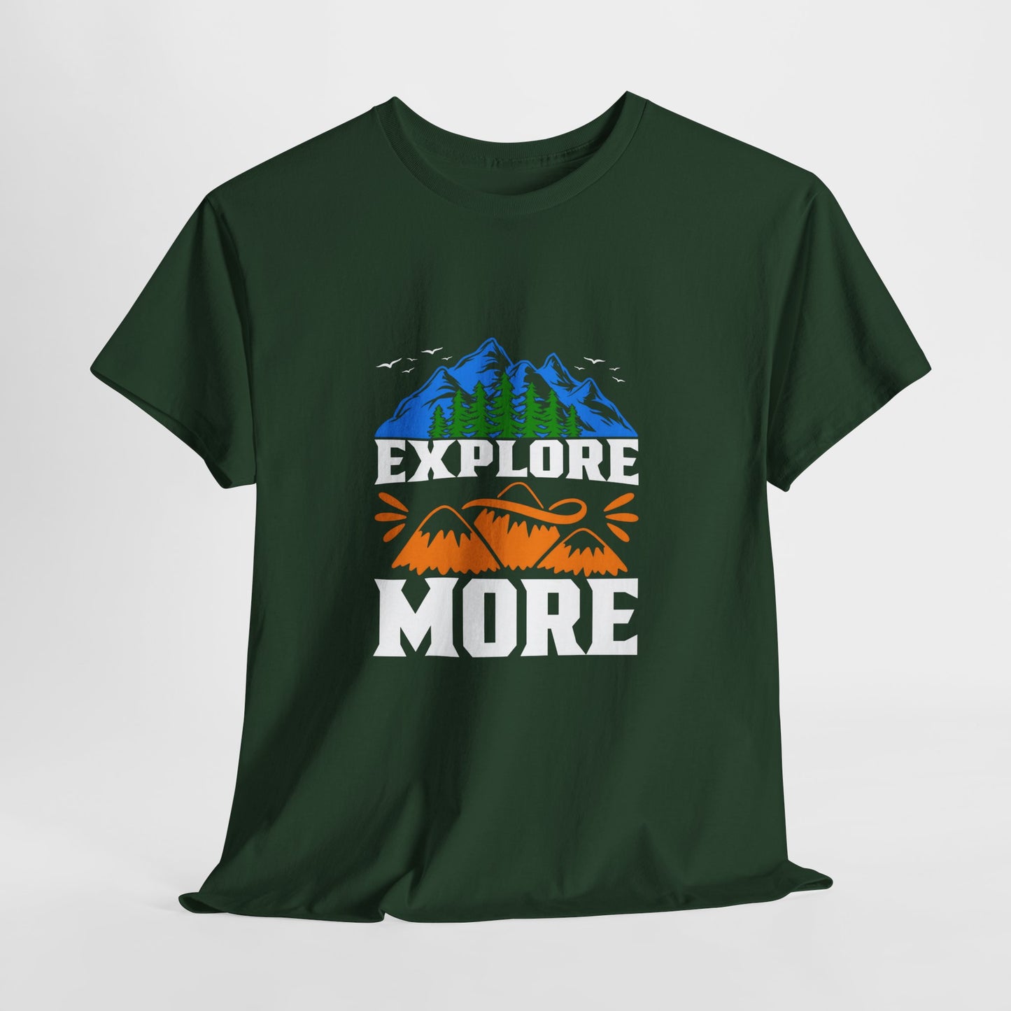 Explore More Adventure Tee - Unisex Heavy Cotton T-Shirt