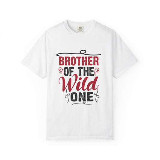 Brother of the Wild One Unisex T-Shirt - Perfect for Sibling Celebrations & Nature Lovers
