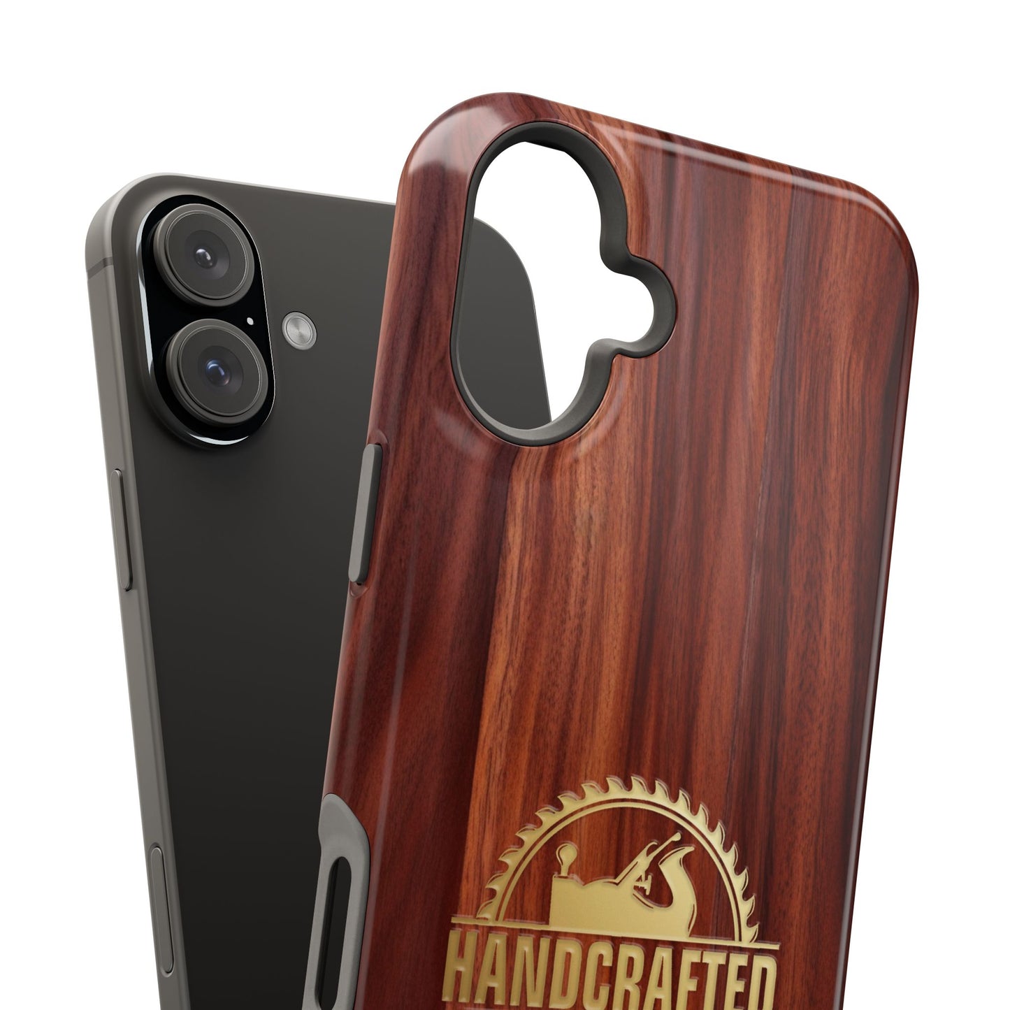 Woodworking Logo Magnetic iPhone Case