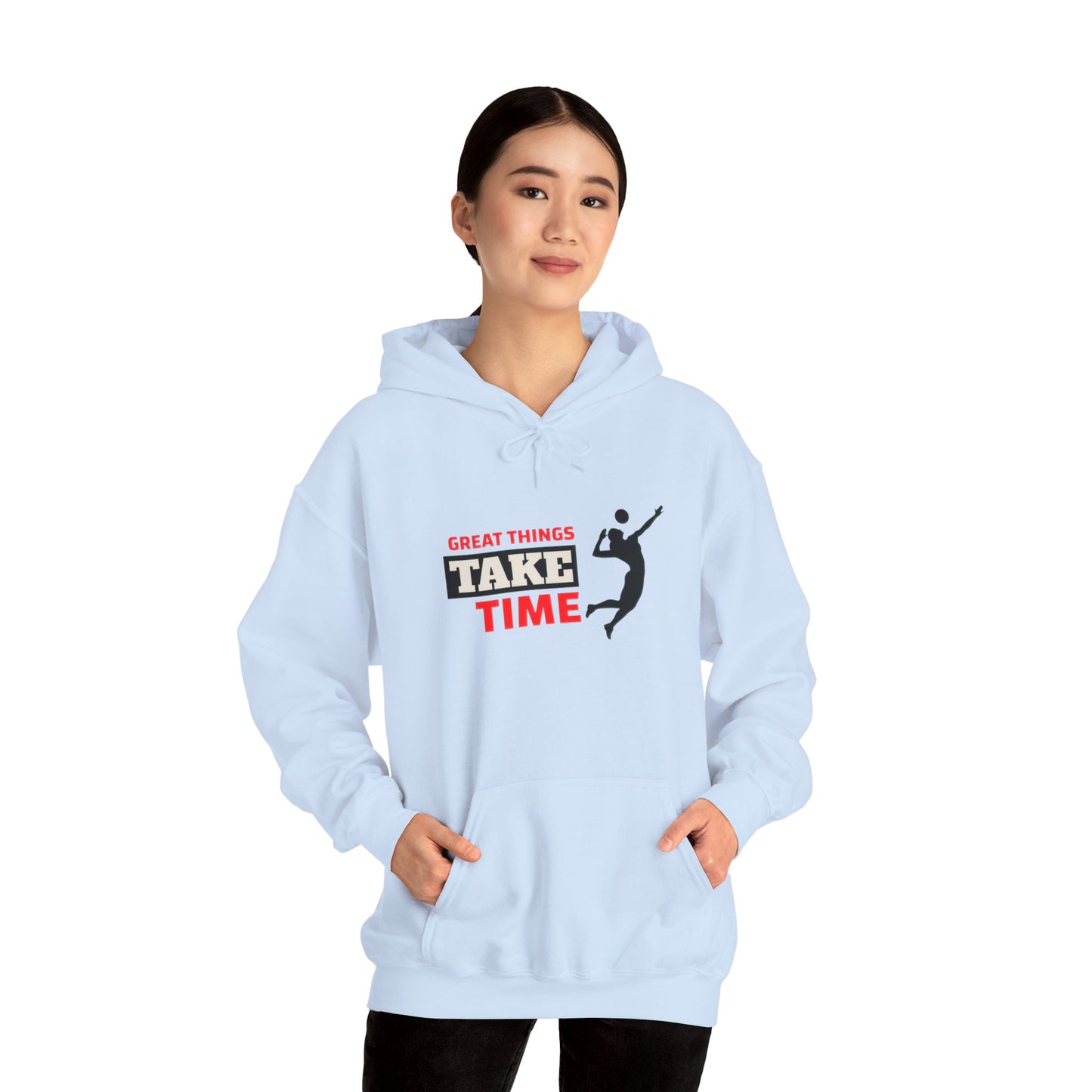 Great Things Take Time Unisex Heavy Blend™ Hooded Sweatshirt