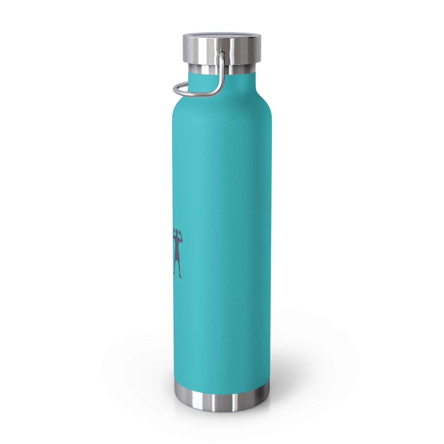 Working On Myself Copper Vacuum Insulated Bottle, 22oz