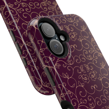 Luxury Serial Magnetic Phone Case, Royal