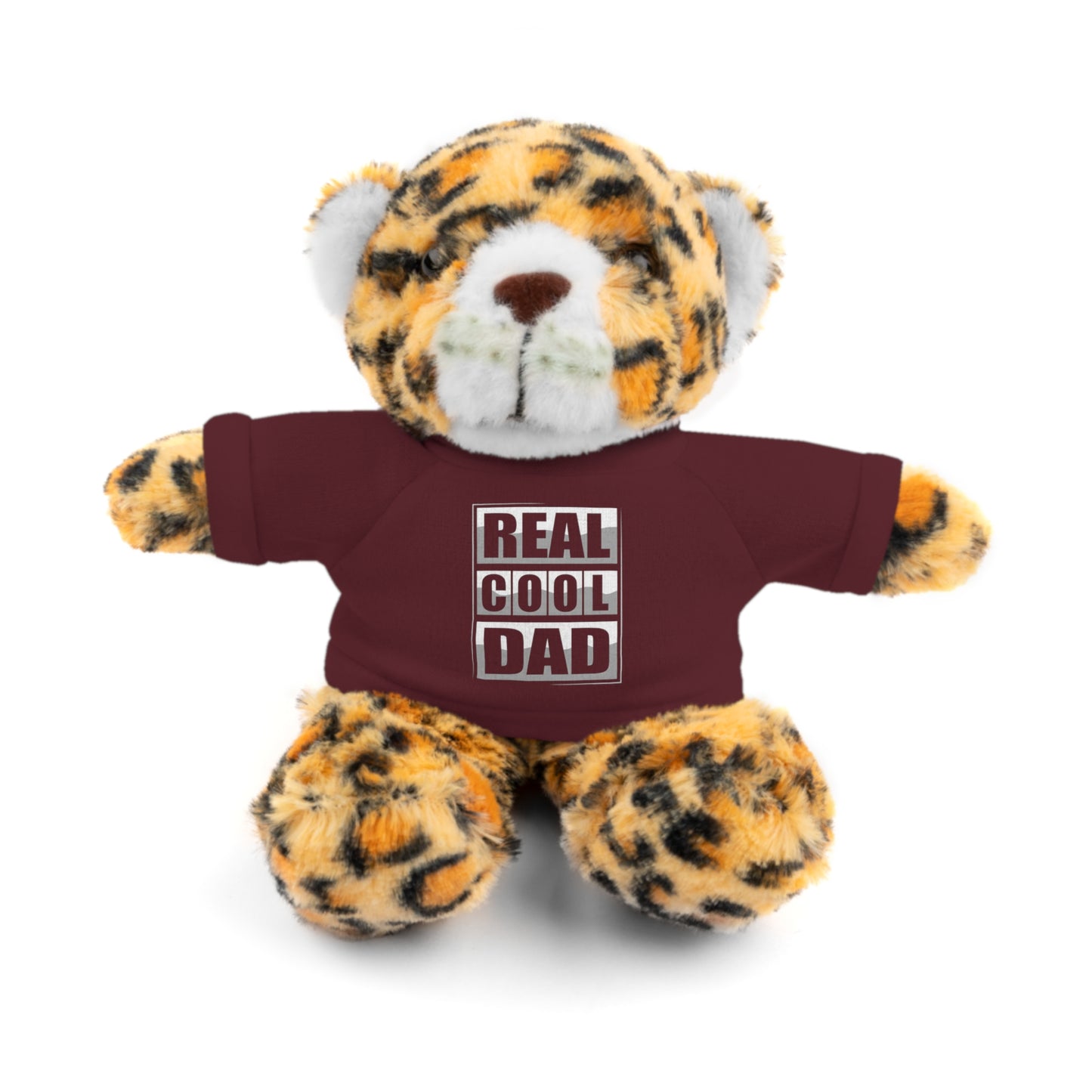 Stuffed Animal Toy with Tee - Real Cool Dad Cuddly Plush for Dads