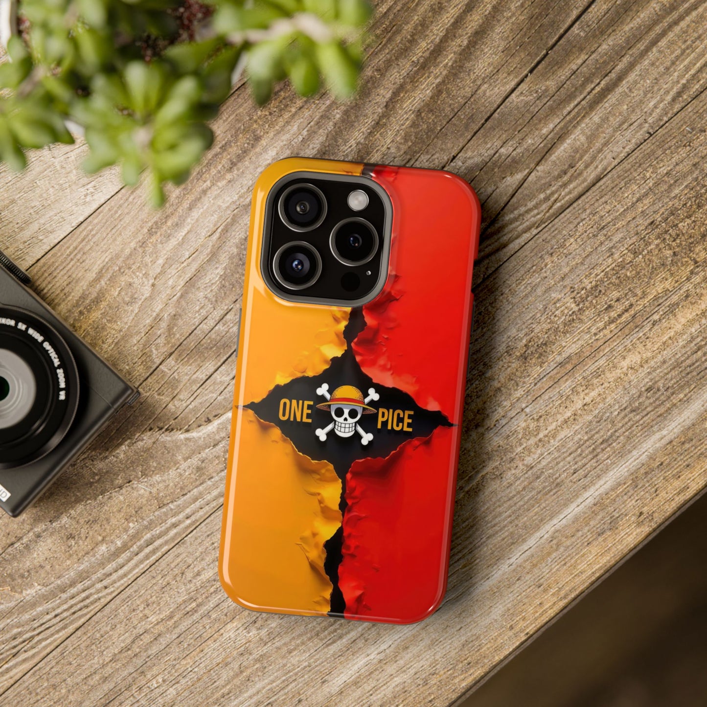 Bold One Piece Magnetic Tough Cases, Anime Phone Cover