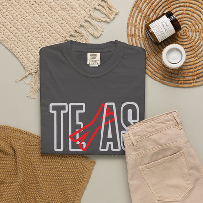 Texas Pride Unisex Garment-Dyed T-Shirt - Casual Style for State Lovers