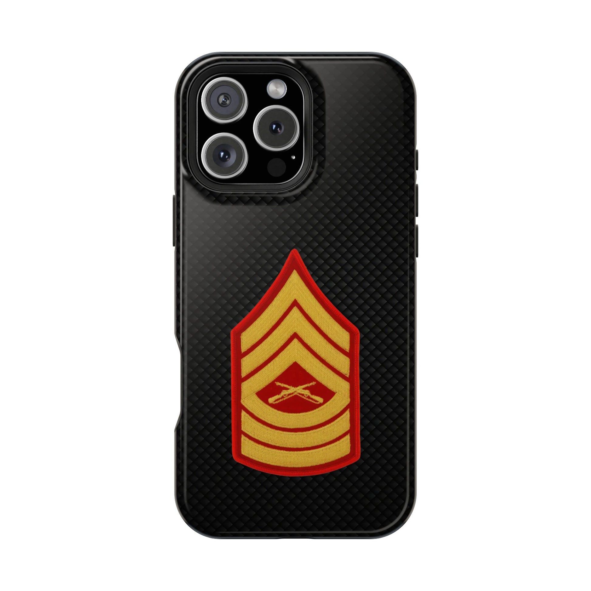Rank Insignia Impact-Resistant Cases, Master Sergeant
