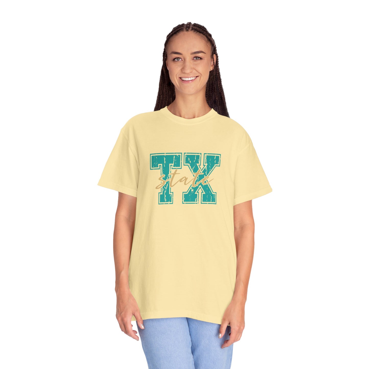 TX State Unisex Garment-Dyed T-shirt