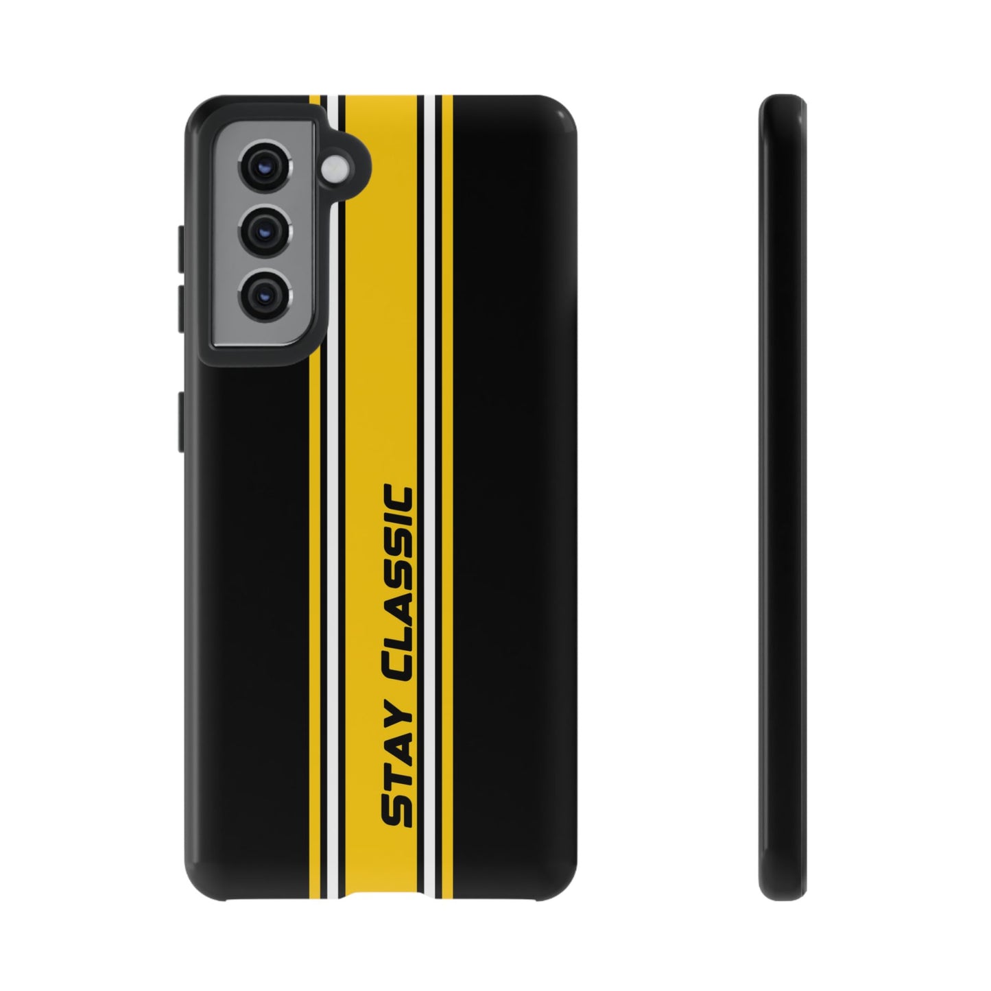 Stay Classic Tough Case – Minimalist Racing Design