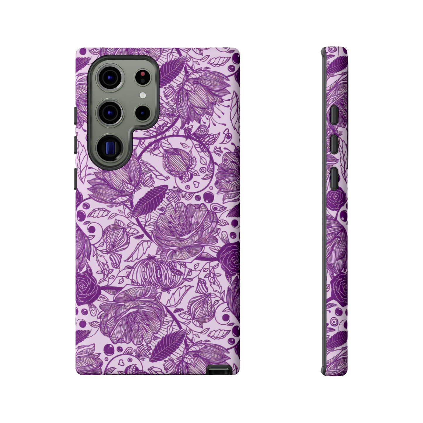 Graphical Garden: Purple Edition Tough Cases