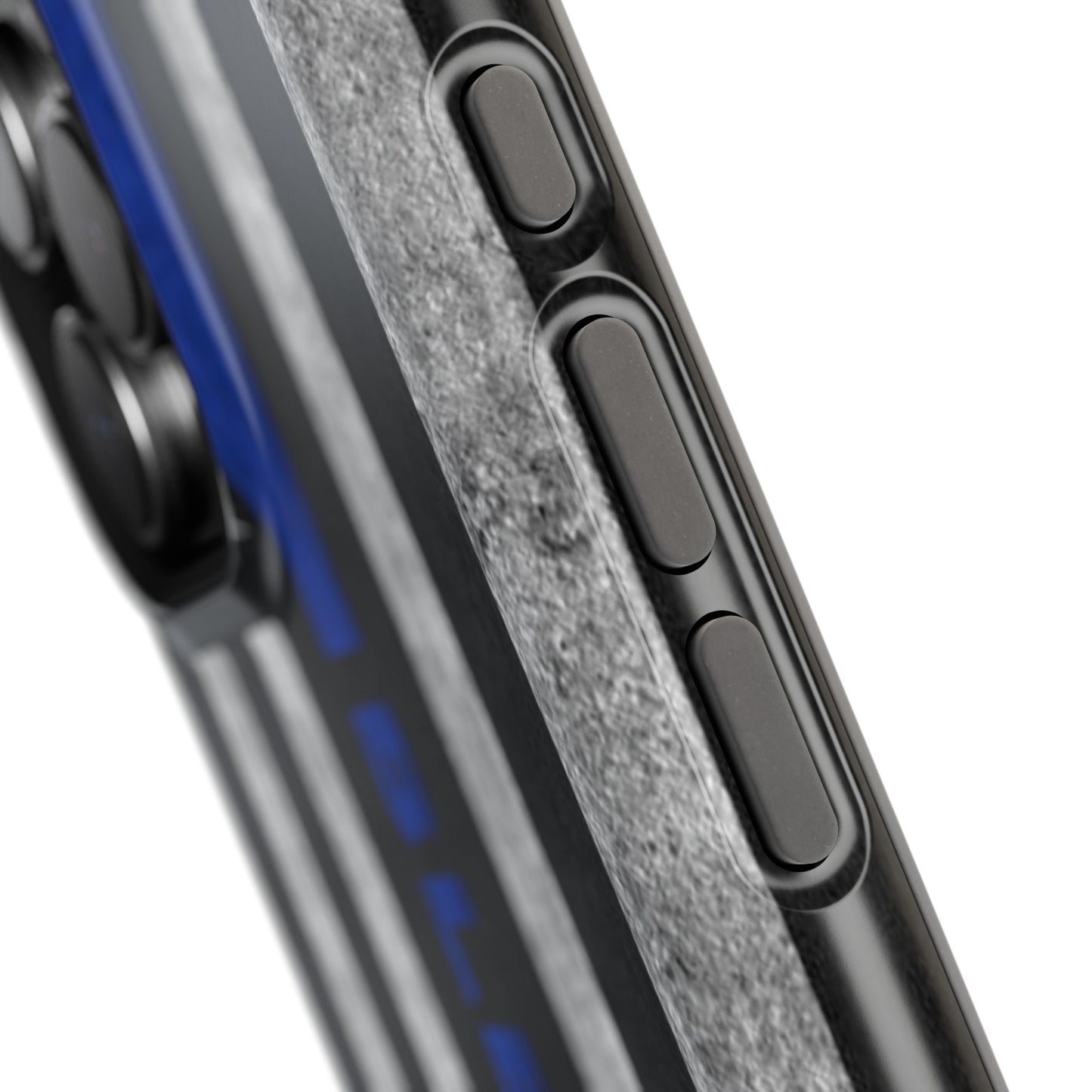 Police Magnetic Phone Cases, Bleed Blue