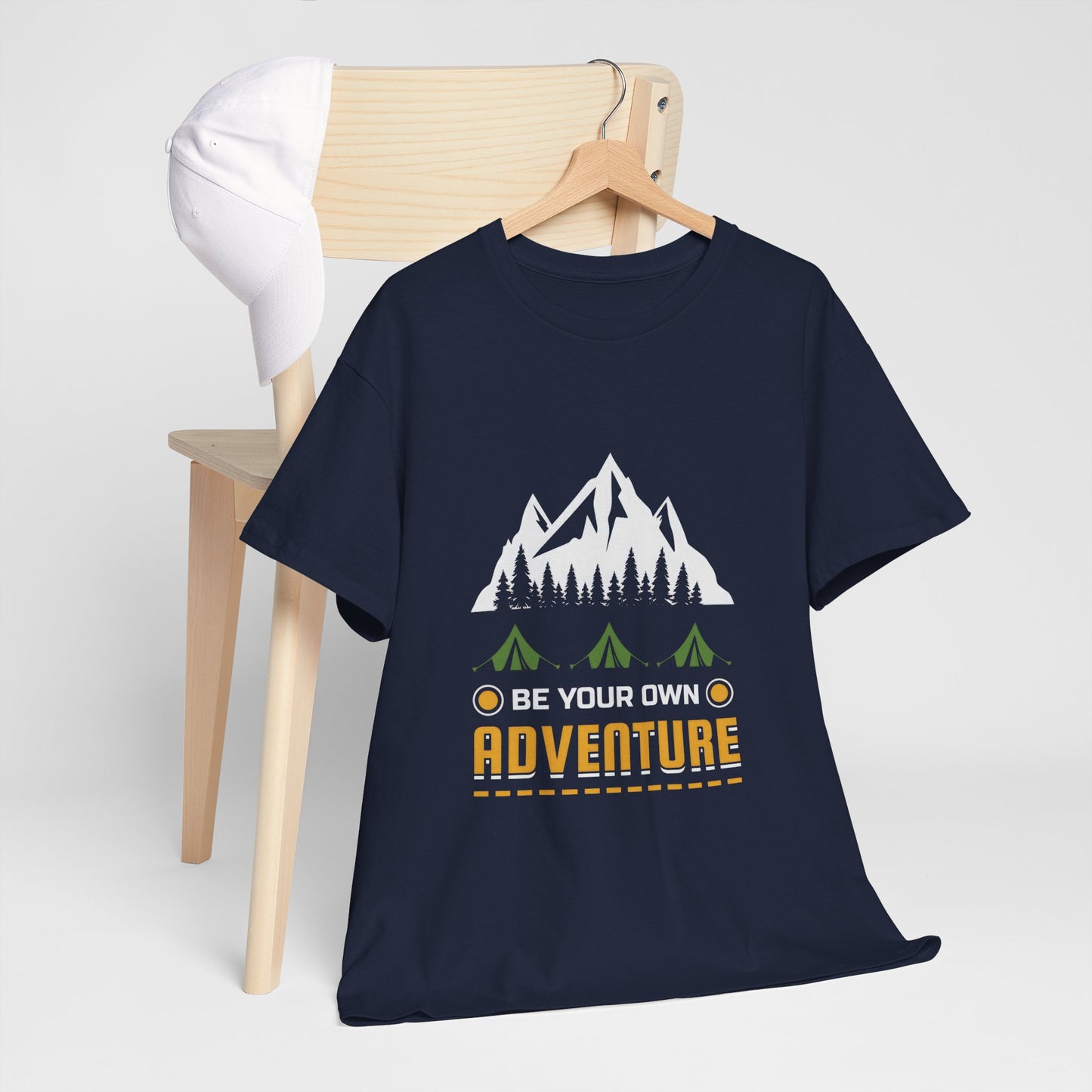 Adventure Tee - 'Be Your Own Adventure' Unisex Heavy Cotton T-Shirt