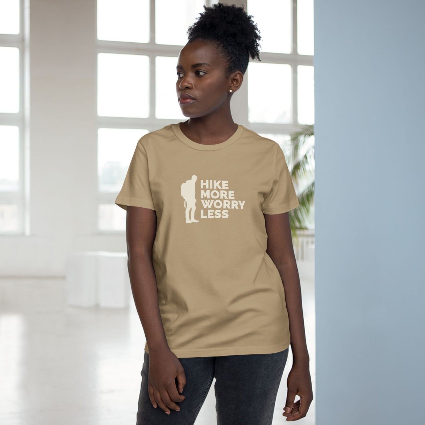 Hike More Worry Less Women’s Maple Tee