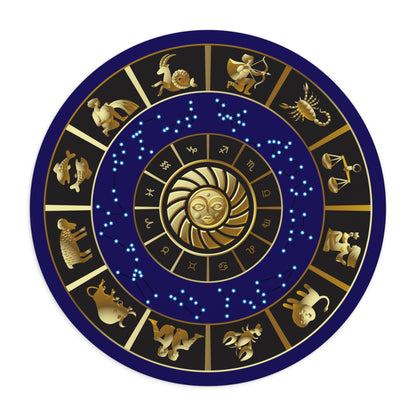 Astrology Wheel Mouse Pad