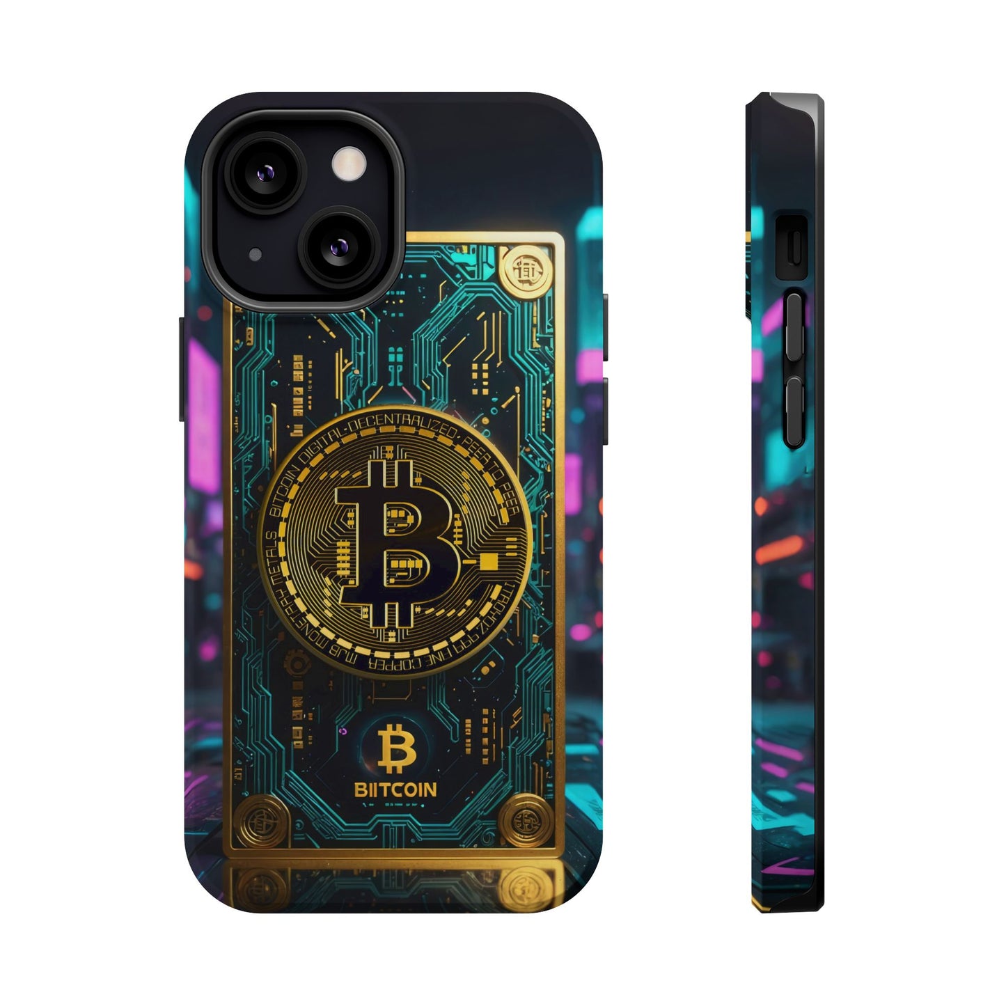 Bitcoin Magnetic Phone Case, Unique Phone Cover