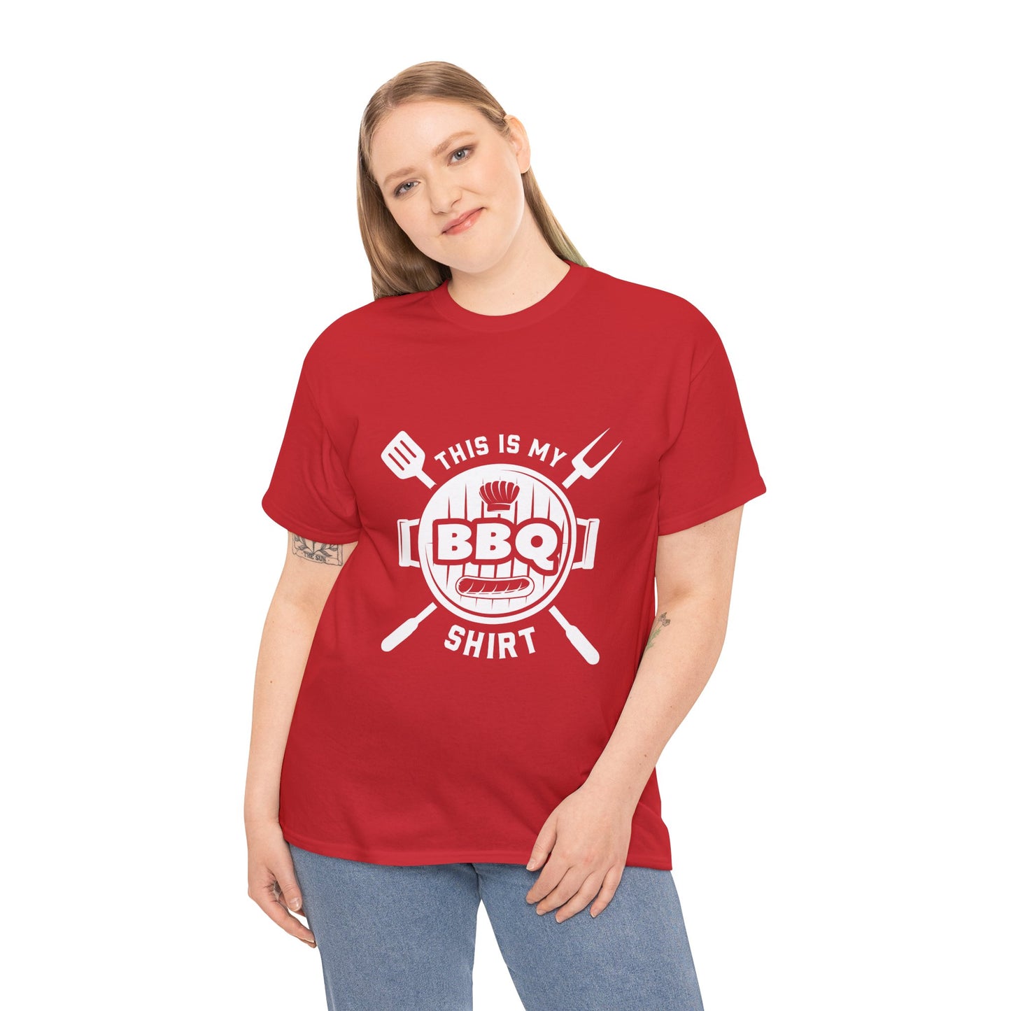 BBQ Lover's Unisex Heavy Cotton Tee - Perfect for Grill Masters