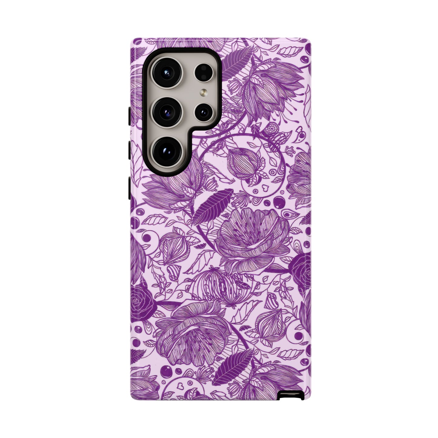 Graphical Garden: Purple Edition Tough Cases