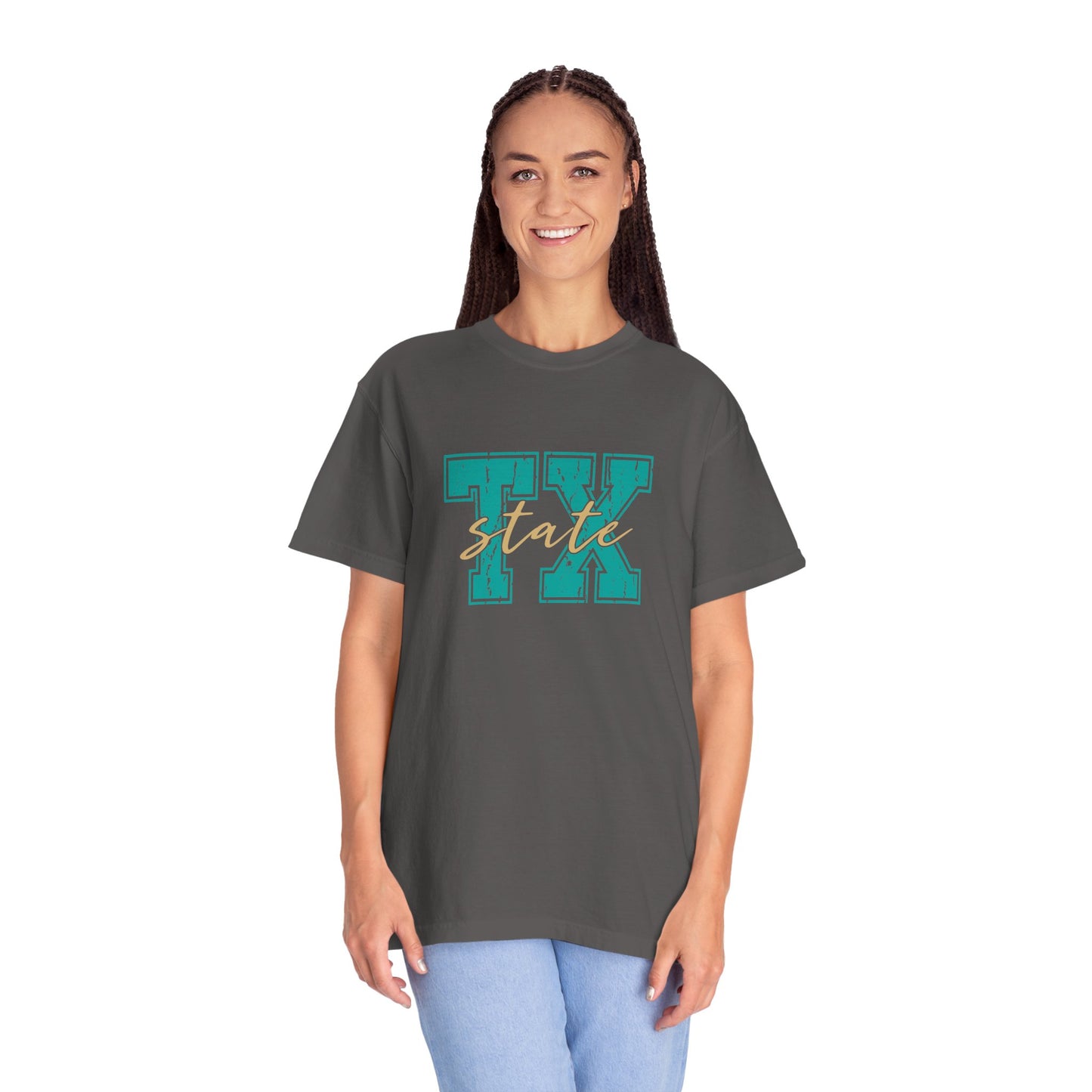 TX State Unisex Garment-Dyed T-shirt