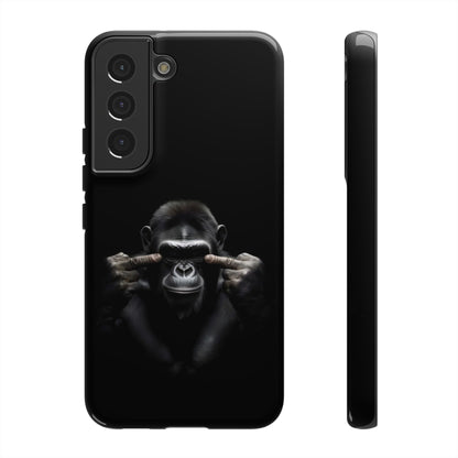 Edgy Gorilla Samsung  Phone Case - Funny Gift for Animal Lovers