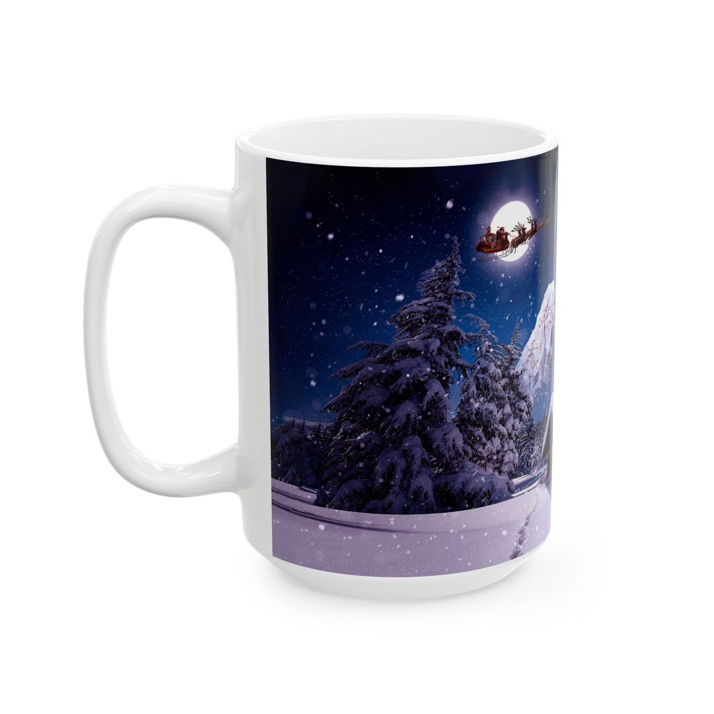 Christmas Eve Ceramic Mug, (11oz, 15oz)