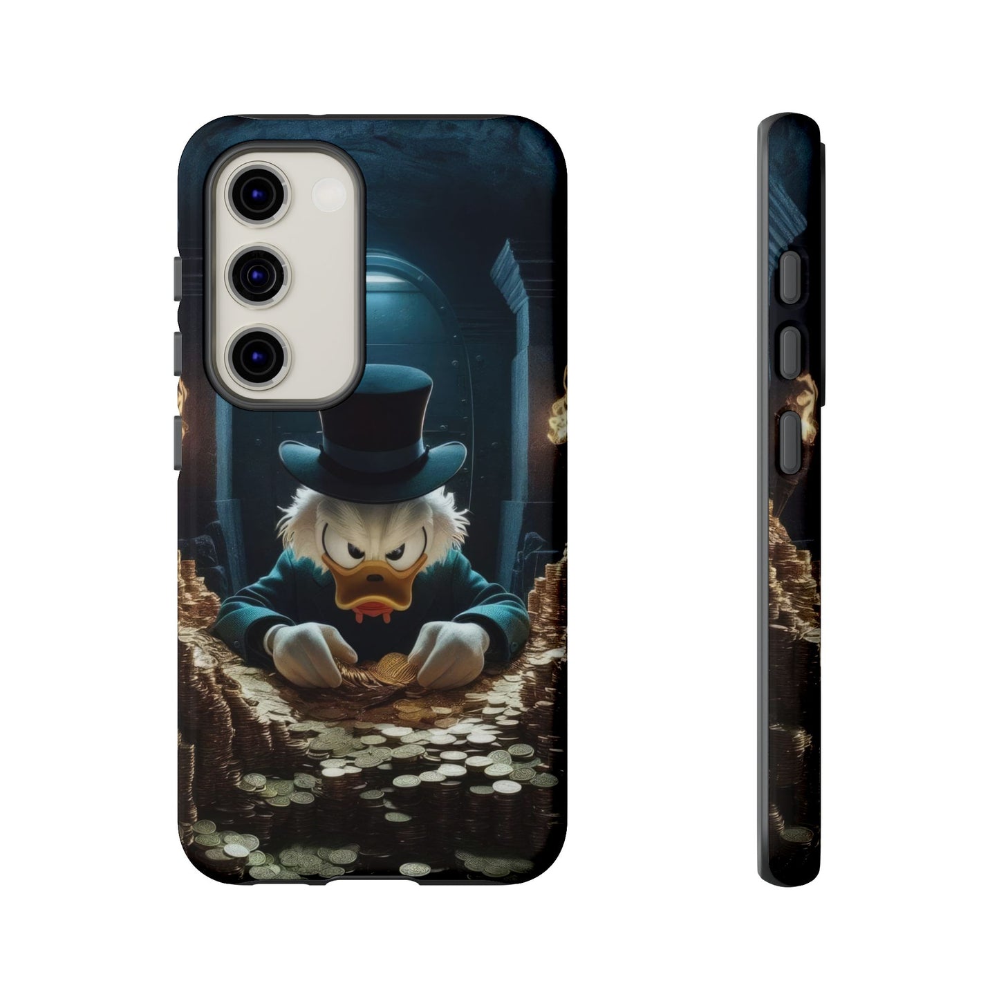 Scrooge McDuck Samsung Phone Case for Cartoon Lovers