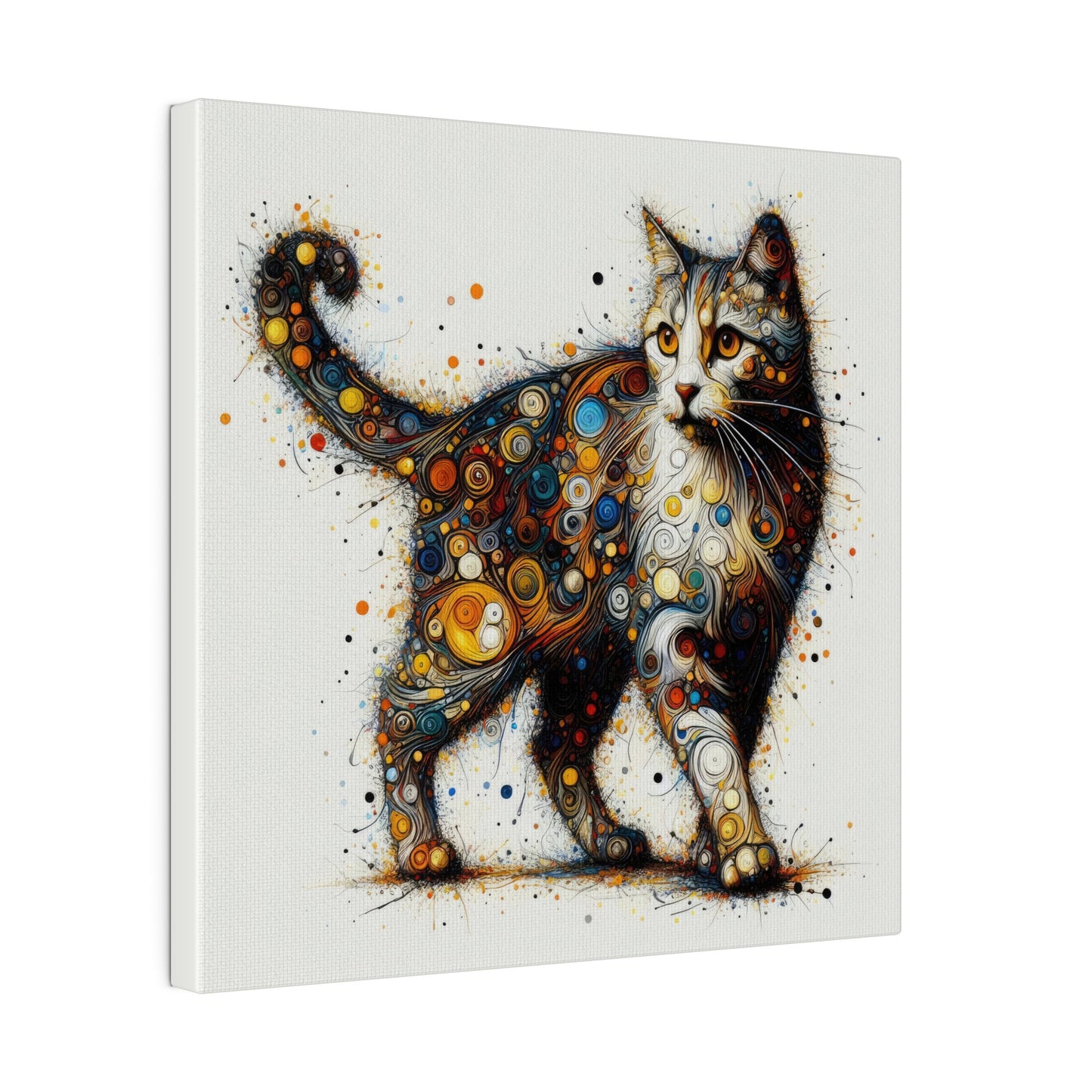 Purrfect Expression Matte Canvas, Stretched, 0.75"