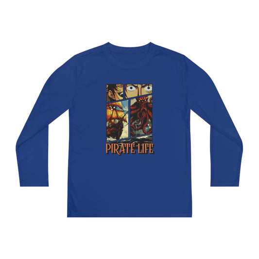 Pirate Life Youth Long Sleeve Competitor Tee